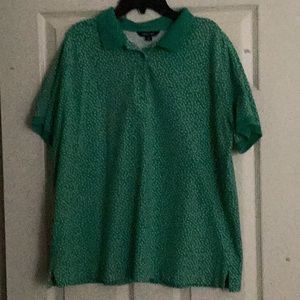 Land’s End women’s green polo